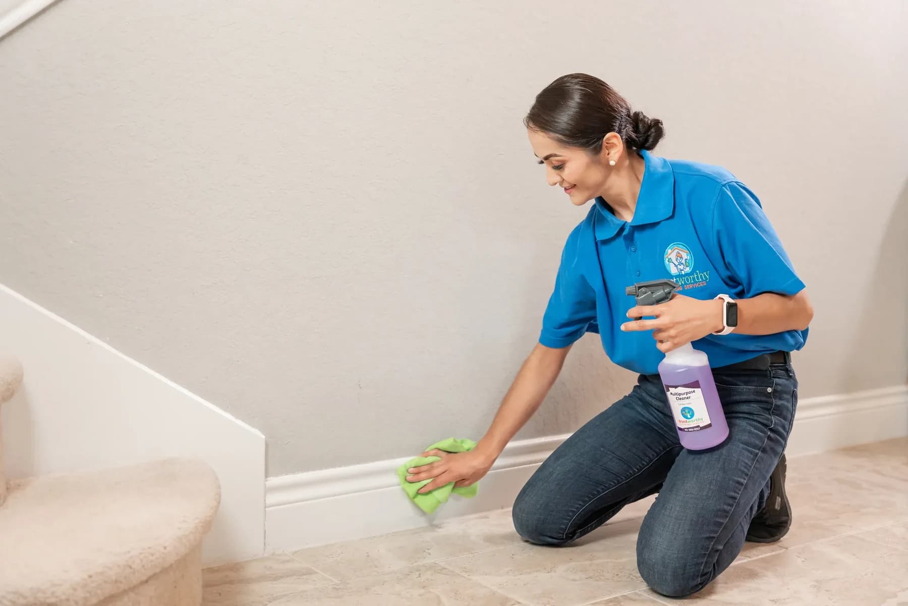 Punch list cleaning before handover in Austin, TX