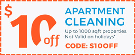 Apartment Cleaning Coupon